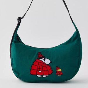 BAGGU x Peanuts NWT Medium Crescent Bag - Snoopy & Woodstock
